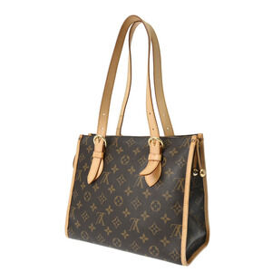 Louis Vuitton Brown Handbag Popincourt Monogram Canvas